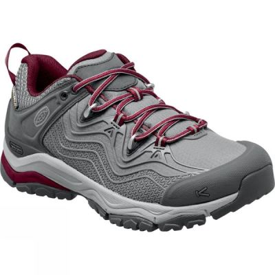 Zapatos Keen Aphlex Waterproof Mujer - Rojas / Gris - Chile PSA561084